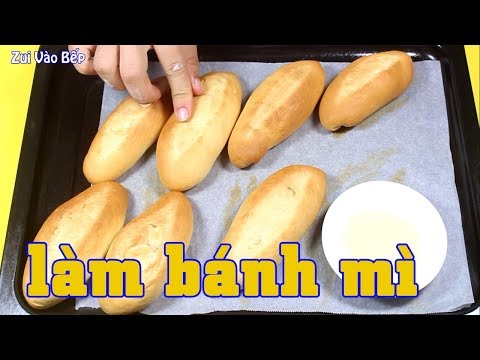 CÁCH LÀM BÁNH MÌ ĐẶC RUỘT tại nhà không hề khó | Zui Vào Bếp