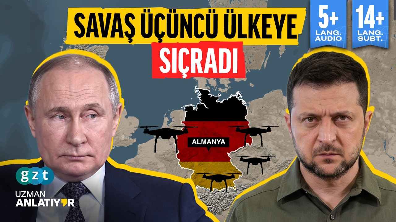 Zelenski’den Rusya’ya gözdağı: Almanya'daki dron saldırısının arkasında kim var?