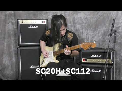 Демонстрация звучания гитарного кабинета Marshall SC112