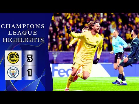 Bodo Glimt vs Manchester City | 3-1 | Highlights | Champions League 2025-26 | bodo glimt man city