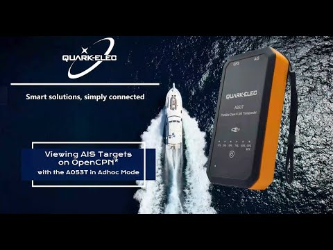 Using the A053T Portable WiFi AIS Transponder in Adhoc Mode with OpenCPN | Full Connection Guide