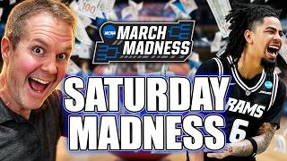 EVERY GAME ON THE BOARD 🔥 Saturday March Madness Picks | NCAA Tournament Betting Preview