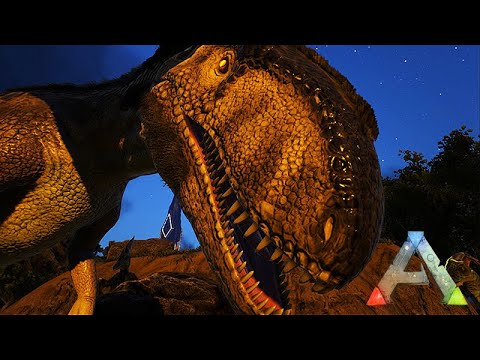 O MEGALOSSAURO chegou em CASA - Domando um bom TRIKE e me reerguendo - ARK Servidor de PVP