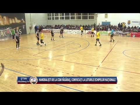 Handbalisti de la CSM Fagaras, convocati la loturile echipelor nationale