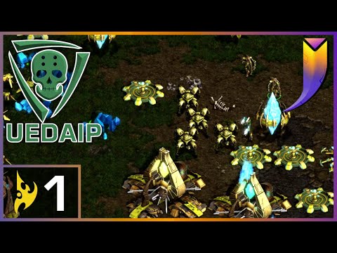 StarCraft Remastered: UEDAIP vP1 - First Strike
