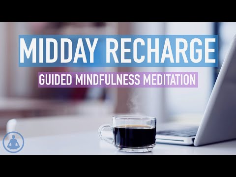 6 Minute Midday Recharge - Guided Meditation - Stress and anxiety reset