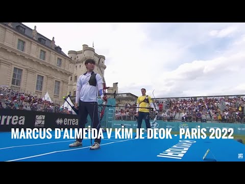 Marcus D'Almeida v Kim Je Deok  -  Paris 2022