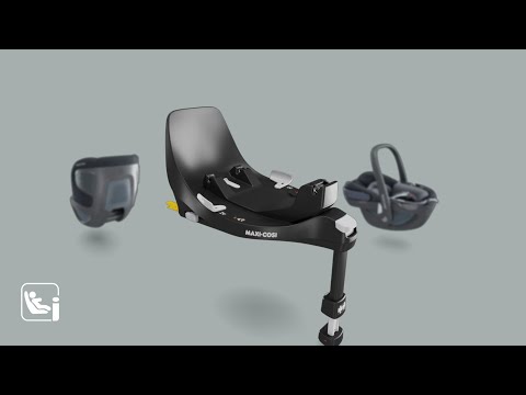 Maxi-Cosi FamilyFix 360 Izofix bazė automobilinei kėdutei (Juodas) video