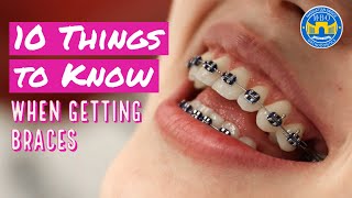 10 Things to Know When Getting Braces