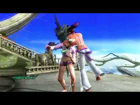 Tekken 6 Lili(Barefoot) vs Christie 2