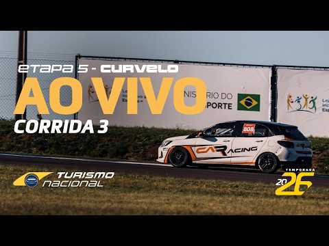 TURISMO NACIONAL 2026 | AO VIVO | 5ª ETAPA - CORRIDA 3 | CURVELO - MG