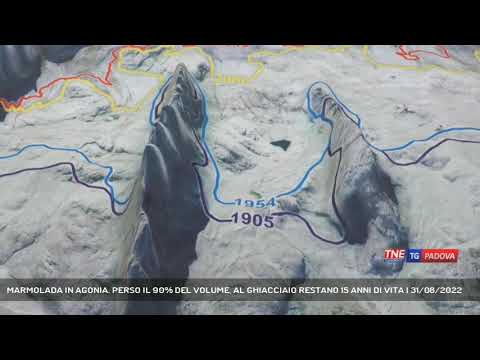 MARMOLADA IN AGONIA. PERSO IL 90% DEL VOLUME, AL GHIACCIAIO RESTANO 15 ANNI DI VITA | 31/08/2022