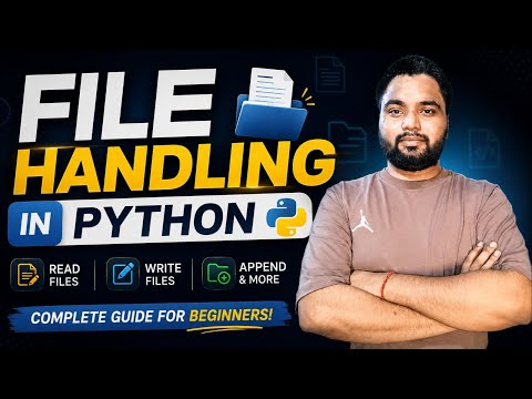 File Handling in Python | Complete Python Course | Python 
