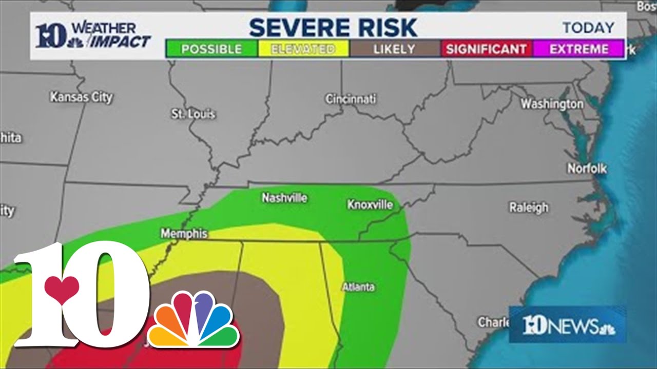 PM Weather: High flood and wind potential for severe storms late tonight through tomorrow morning