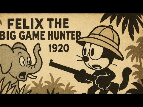 Felix the Big Game Hunter | 1920 | Animation |  Comedy | Adventure | Surrealism