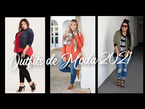 OUTFITS PARA MUJER 2021 MODA 2021/ Mujer Gordita