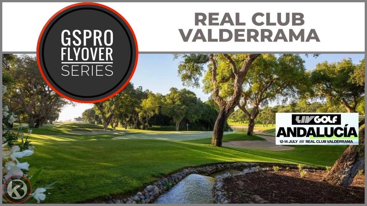 Watch Real Club Valderrama flyover on YouTube