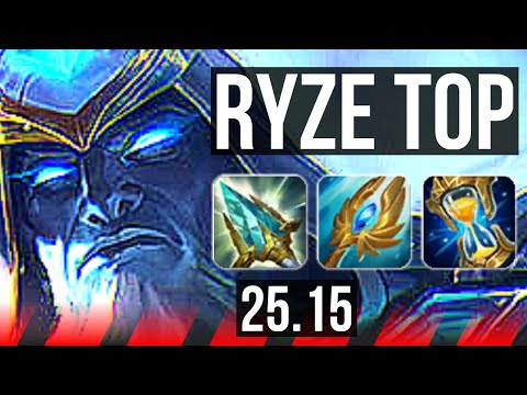 RYZE vs JAX (TOP) | KR Master | 25.15