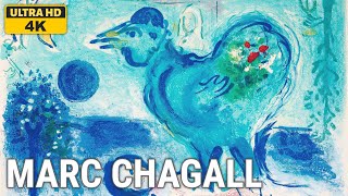 Marc Chagall: A collection of 10 oil paintings with title and year, 1958-1960 [4K]