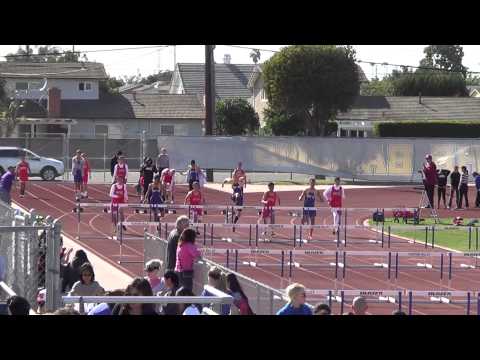 FSB 110m H vs FV 3-27-14 - Los Alamitos Boys