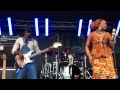 Bela Fleck & Oumou Sangare Performing Lyo Djeli @ Terrassen, Sodra Teatern, July 10th 2012 Stockholm