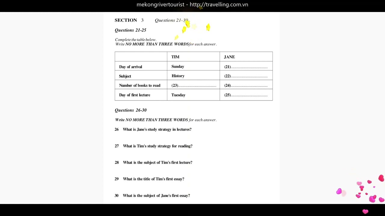 Cambridge IELTS 2 Listening Test 1 with Answers   BC   IDP (26.04.2021)
