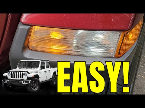 Jeep Gladiator Front Turn Signal (or DRL) Replacement
