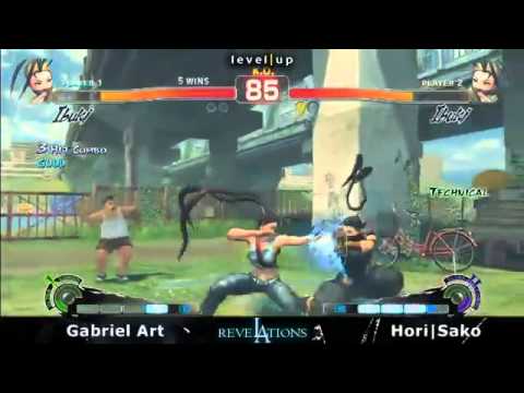 SSF4 AE [IB] Sako  vs Gabriel Art [IB] Revelations