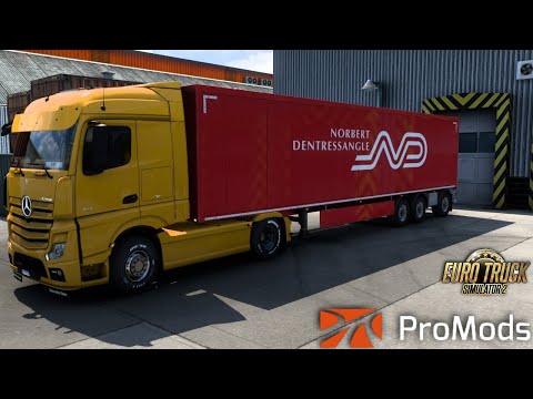 ETS2 1.46| PROMODS | Płock [PL] — Katowice [PL] | M BENZ ACTROS