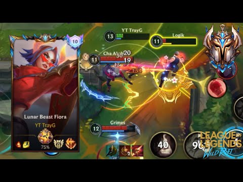 WILD RIFT FIORA VS IRELIA | TOP 10 Fiora gameplay