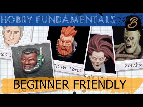 BEGINNER'S GUIDE TO PAINTING MINIATURE FACES