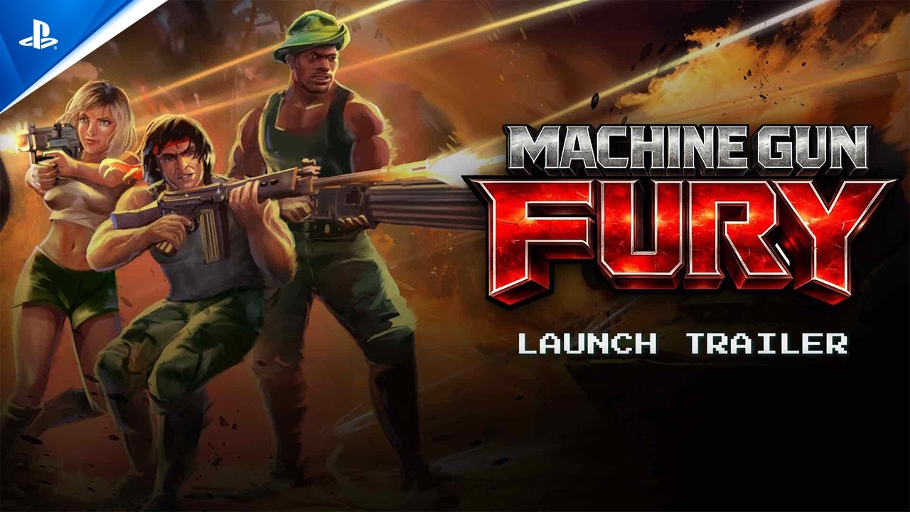 Machine Gun Fury - Trailer de Lançamento | PS5 & PS4