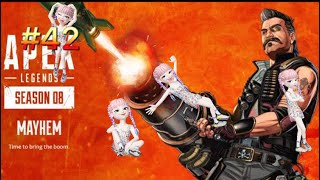 #42[Apex Legends] ゴル３→ゴル２のよてい。ひさびさにいもぬけちゃんと！[まったり女性配信]