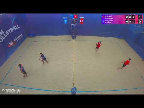 16:20 M. Kyselov / V. Antoniuk - R. Prytuliak / S. Zalizko 15.07.2022 | Winners Beach Volleyball