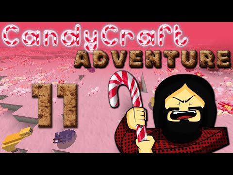 [Minecraft] CandyCraft Adventure #11 - Exploration & Ice Cream Plains