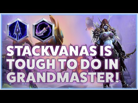 Sylvanas Arrow - STACKVANAS IS TOUGH TO DO IN GRANDMASTER! - Grandmaster Storm League
