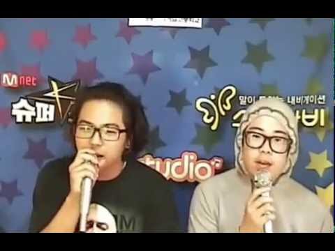 [Predebut] Mino (Winner) and P.O. (Block B) rapping and singing