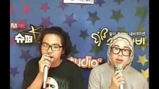 [Predebut] Mino (Winner) and P.O. (Block B) rapping and singing