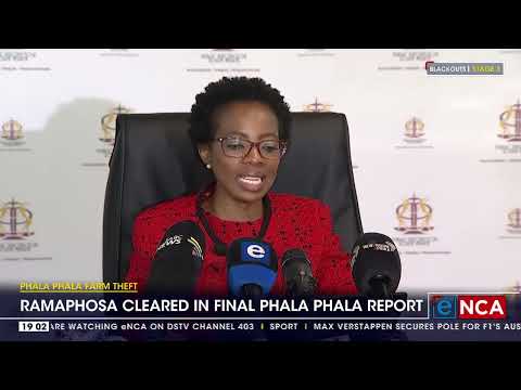 President Cyril Ramaphosa cleared in final Phala Phala report