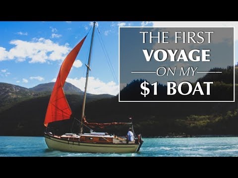 The first voyage on my $1 boat