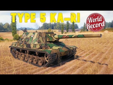 World of Tanks Type 5 Ka-Ri - Epic Match – A New Record Set.