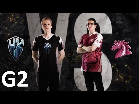 H2K vs UOL Game 2 Highlights - 2017 EULCS SPRING SPLIT - WEEK 7 DAY 2