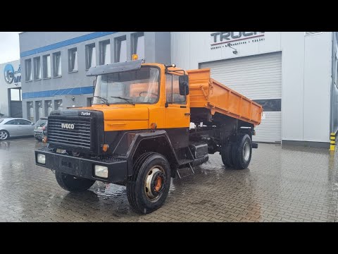 IVECO Magirus 160-17 ,V6 ,3xTipper 4x2, full Steel @karotruck2962