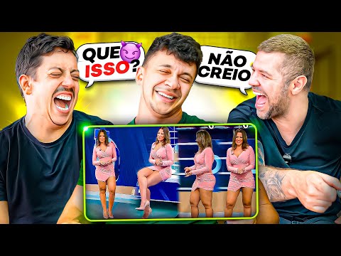 NÃO É POSSÍVEL que isso rolou AO VIVO na TV 😳 (ft. Renato Albani & Victor Sarro)
