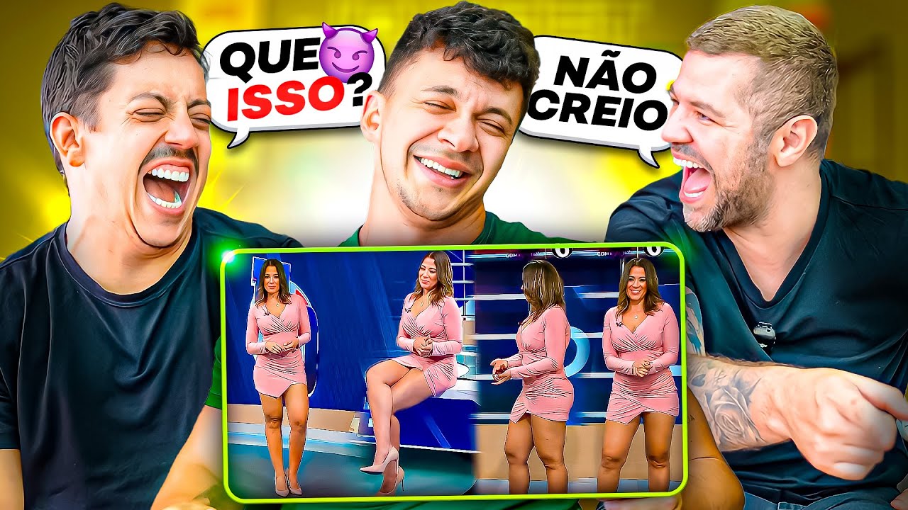 NÃO É POSSÍVEL que isso rolou AO VIVO na TV 😳 (ft. Renato Albani & Victor Sarro)