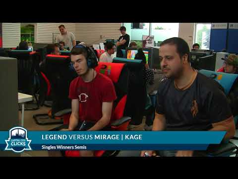 Capital City Clicks — Singles WS — Legend vs Mirage | Kage