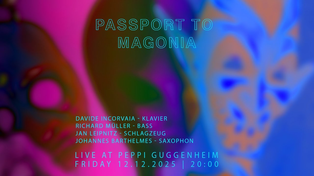 Peppi Guggenheim Berlin Live Concert: Passport to Magonia YOUTUBE