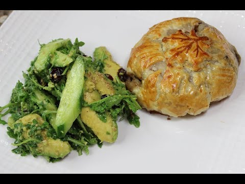 Beef Wellington and Arugula Salad! A Dinner to impress!