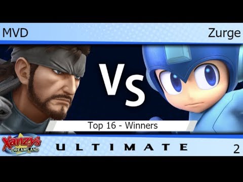 XDL 2 - WBG | MVD (Snake) vs PIG | Zurge (Mega Man) Top 16 - Winners - SSBU