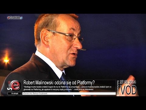 Robert Malinowski odcina się od Platformy?